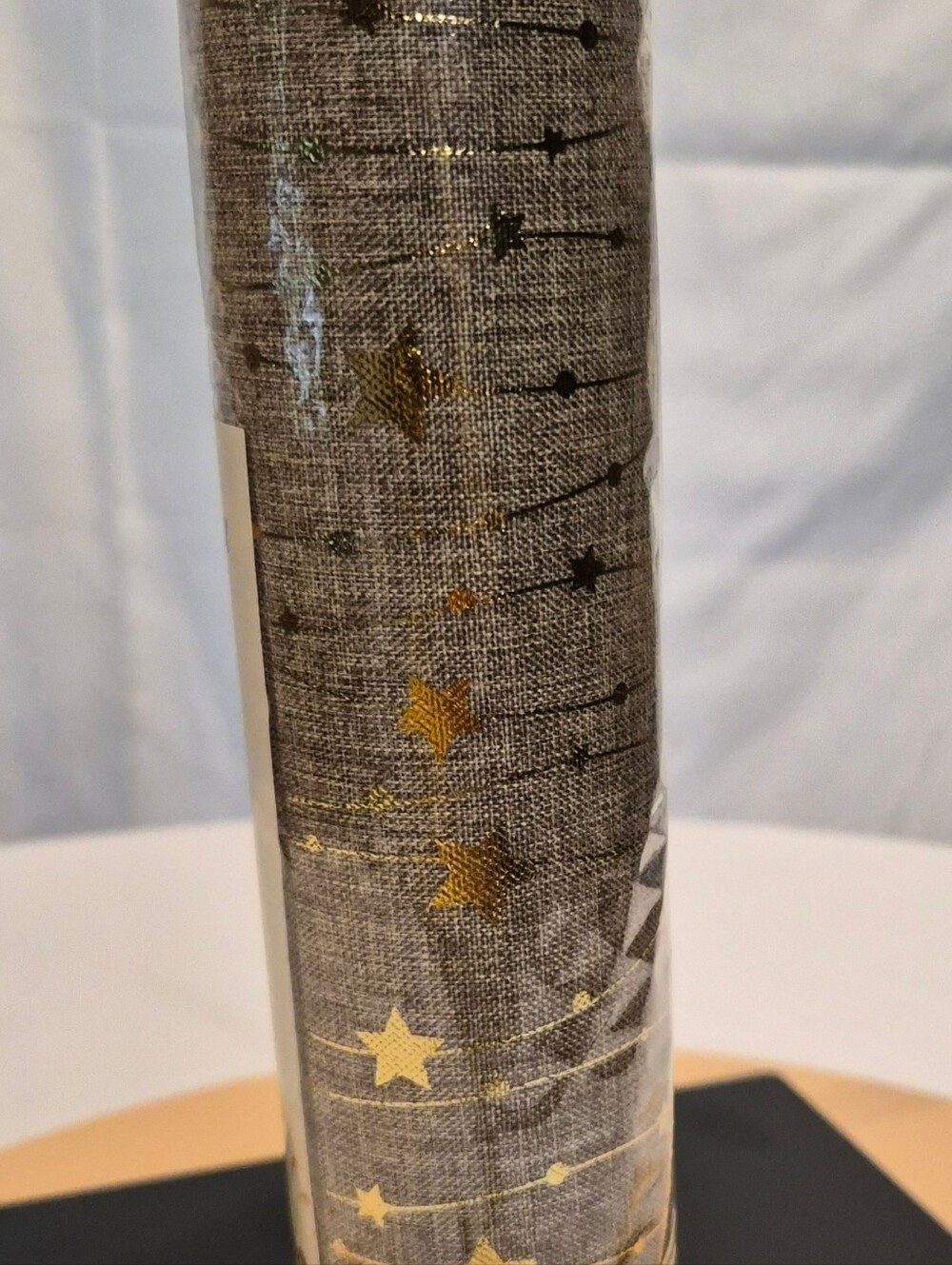 Gold Star Linen-Style Table Runner - Home Accents